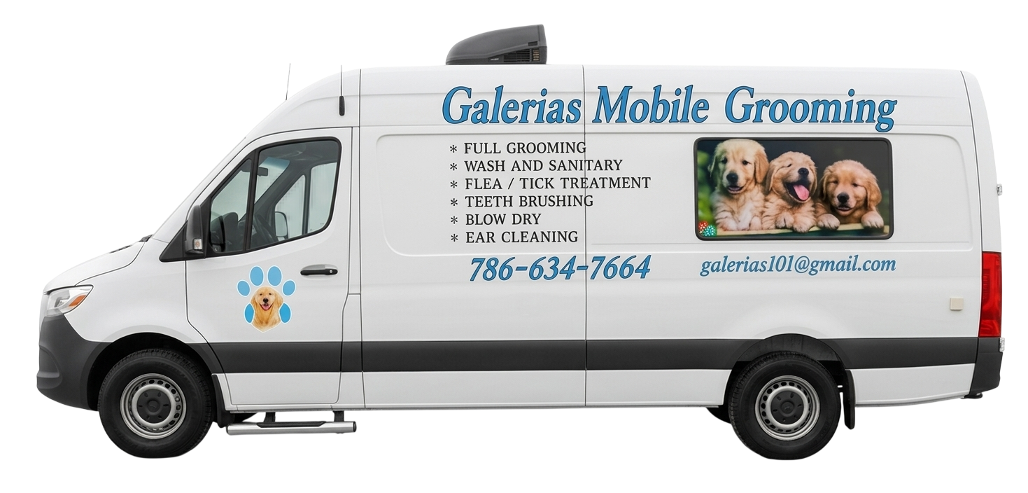 Mobile Pet Grooming Van